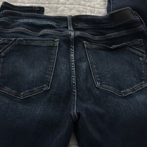 Classic Blue Denim Jeans by buckle black